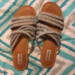 Not Rated Jewled Sandals
